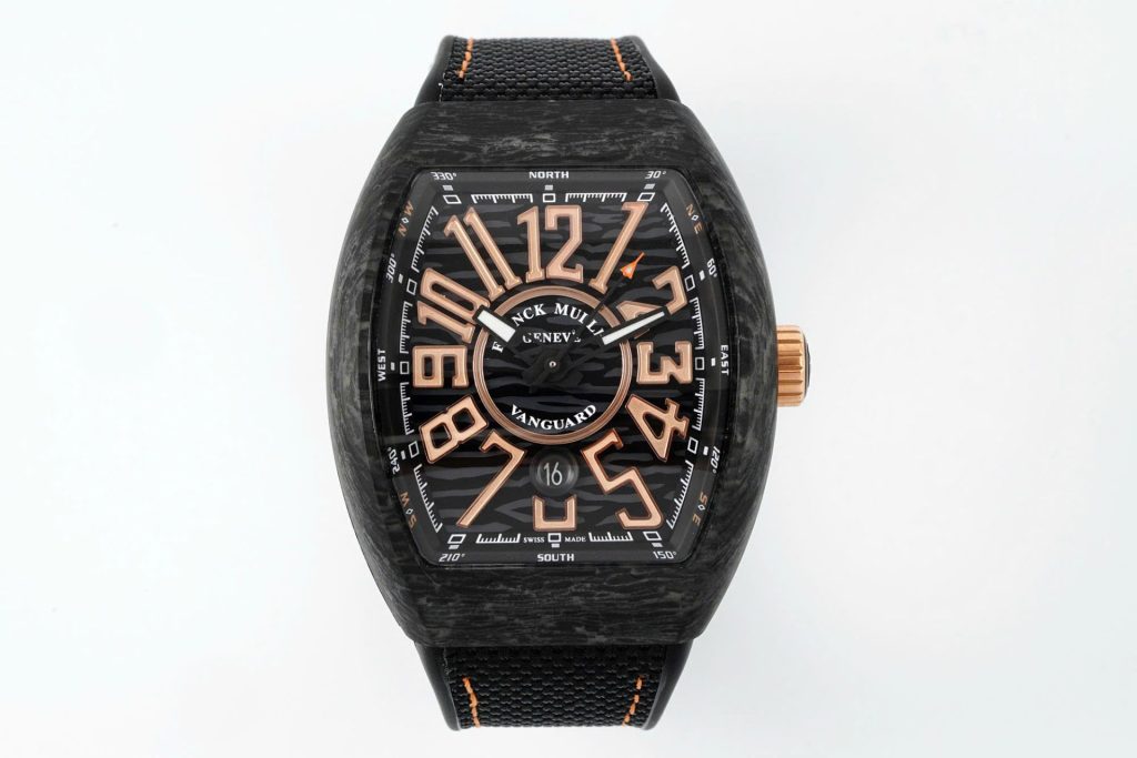 Đồng Hồ Franck Muller Vanguard V45 Replica 11 Vỏ Carbon Máy Cơ Thuỵ Sỹ Xưởng ABF 45mm (2)