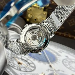 Đồng Hồ Longines Presence Replica 11 Mặt Xám Bạc Dây Kim Loại 40mm (1)