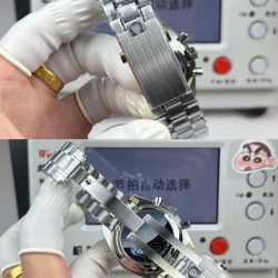 Đồng Hồ Omega Chế Tác Speedmaster Silver Snoopy Award Mặt Trắng Viền Đen 42mm (2)