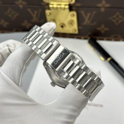 Đồng Hồ Omega Seamaster Railmaster Replica 11 Mặt Nâu Khói Máy Cơ Thuỵ Sỹ 38mm (3)