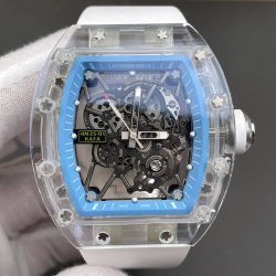 Đồng Hồ Richard Mille RM35-01 Chế Tác Vỏ Sapphire Dây Cao Su 44mm (2)