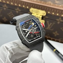 Đồng Hồ Richard Miller RM67-02 Chế Tác Vỏ Carbon Siêu Nhẹ 38.7x47 (2)