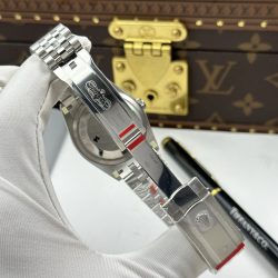 Đồng Hồ Rolex DateJust 126200 Replica 11 Mặt Bạc Dây Đeo Jubilee Nhà Máy VS 36mm (3)