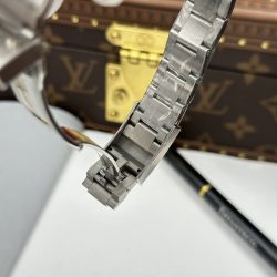 Đồng Hồ Rolex Daytona Chế Tác Mặt Khảm Xà Cừ Tím Viền Đính Đá 40mm (1)