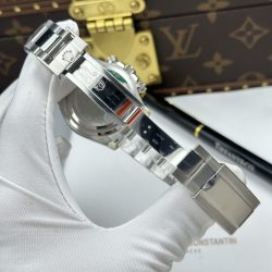 Đồng Hồ Rolex Daytona Chế Tác Mặt Khảm Xà Cừ Tím Viền Đính Đá 40mm (1)