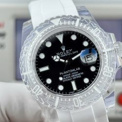 Đồng Hồ Rolex Submariner Phantomlab Rep 11 Mặt Đen Máy Cơ Tự Động Thuỵ Sỹ 40mm (2)
